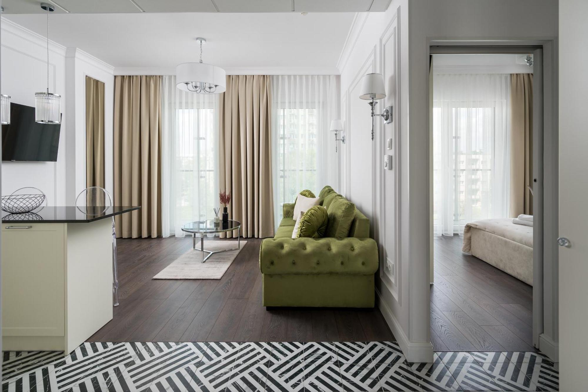 Bright Crystal Premium Apartment ワルシャワ エクステリア 写真