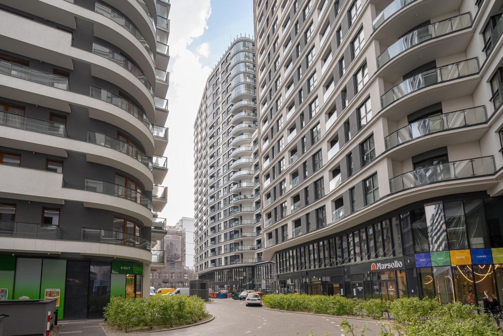 Bright Crystal Premium Apartment ワルシャワ エクステリア 写真